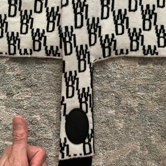 WE11DONE Off White WD1 Cardigan- Ivory: Size Medium: this may be a sample. - Picture 8 of 14